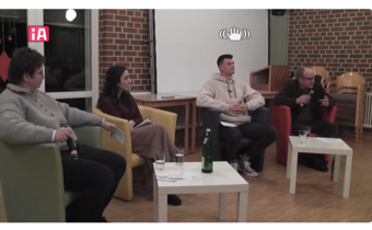 Screenshot: v.l. Dörthe Schilken, Safa Al Hayek, Leon Seyock, Dirk Zeuner.