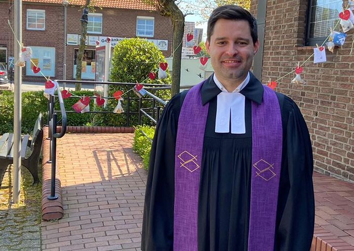 Markus Totzeck wird in Gemen eingeführt. Foto: privat