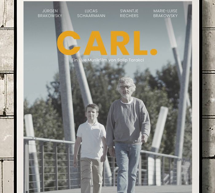Plakat zum Film "CARL - Der Live-Musik Film". Foto: privat.