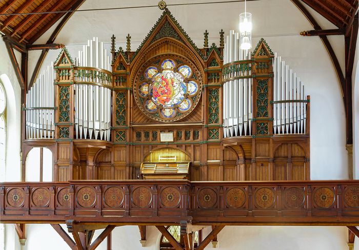 Historische Sauerorgel.